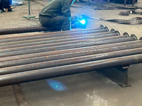 新余20#无缝注浆管加工108*6钢花管棚管